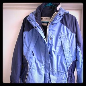 Women’s purple ski jacket - medium